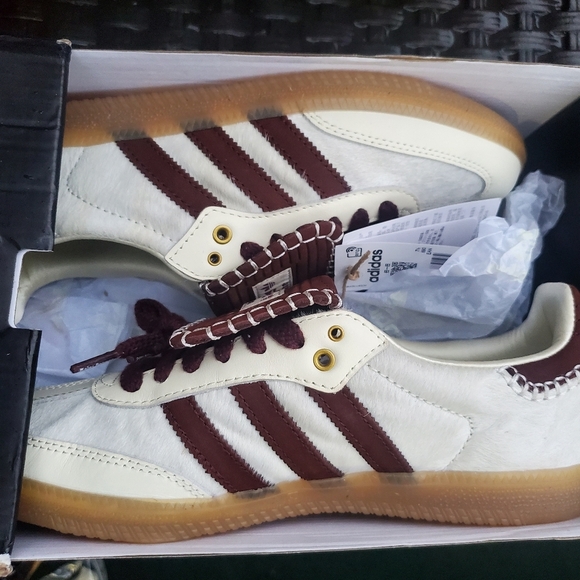 New in Box Wales Bonner x Adidas Samba Pony 'Cream White' - Picture 2 of 10